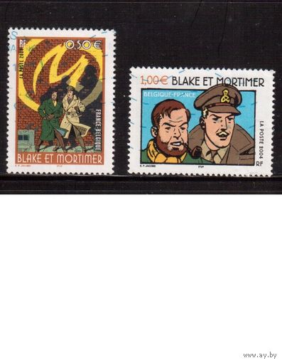 Франция-2004 (Мих.3813-3814) , гаш., (полная серия)