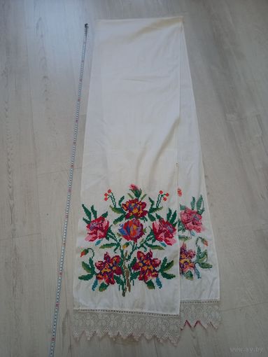 Рушник старинный вышитый