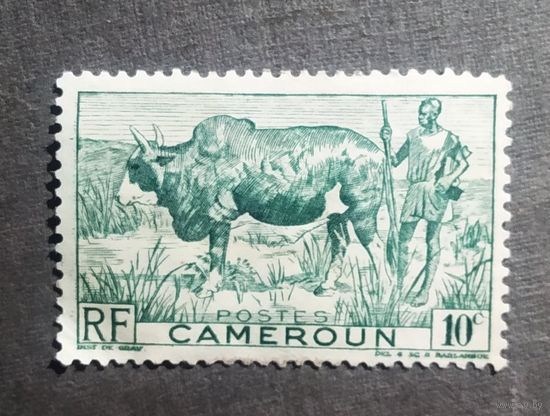 Марка Камерун 1946 год
