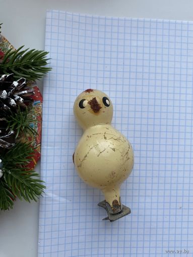Елочная игрушка, Цыпленок.