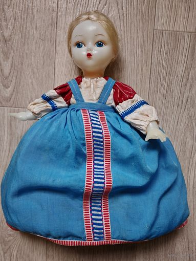 Кукла на чайник СССР в реставрацию