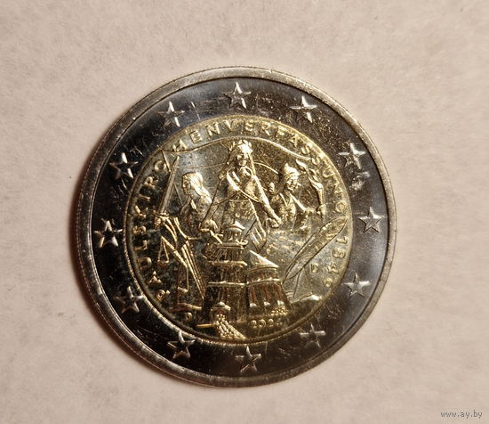 Германия 2 евро 2024 (D) 175 лет Конституции Паульскирхе UNC из ролла