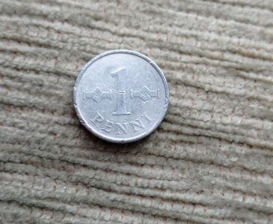 Werty71 Финляндия 1 пенни 1972