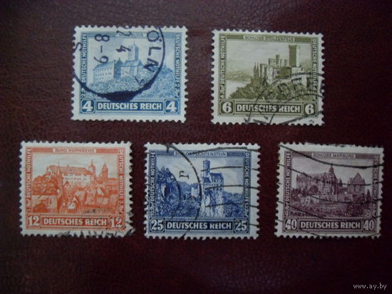 Торг! DR Mi.474-478 Рейх. 1932 год (mi.110 euro)