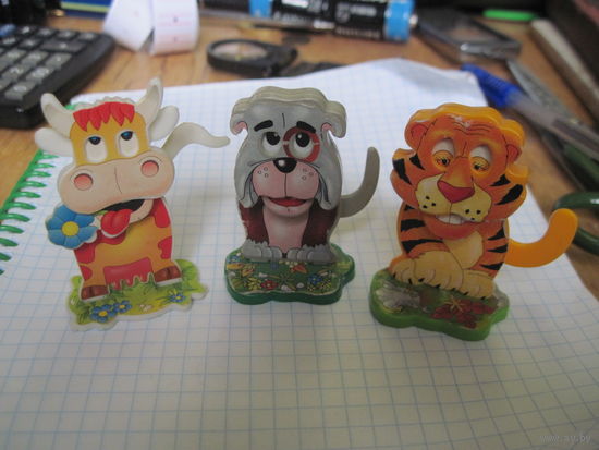 Три фигурки/5 с рубля!