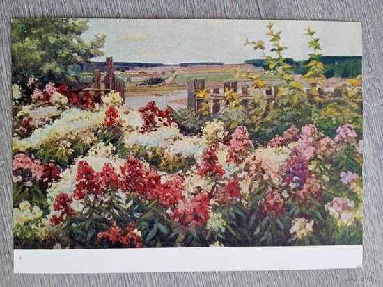 1958. Осенев. Пейзаж в Тарусе