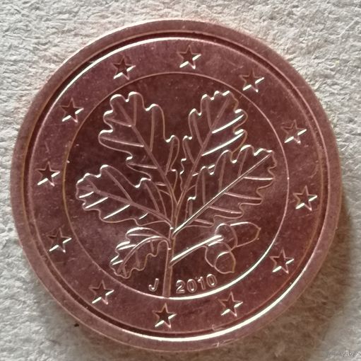 Германия 2 евроцента, 2004 г. отметка мд "А" Берлин, KM# 208