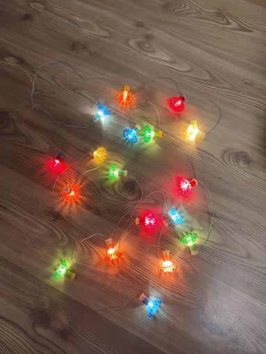 Герлянда ёлочная СССР