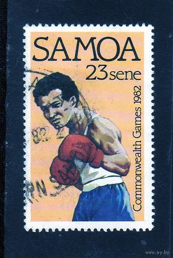 Самоа. Бокс.Игры содружества. 1982.