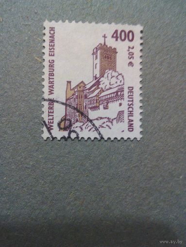 ФРГ. Стандарт. 2001г. гашеная