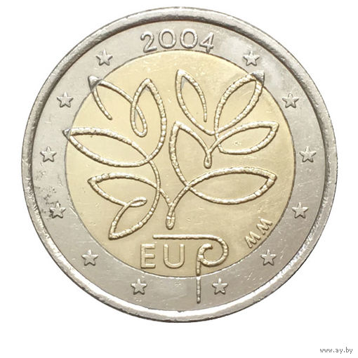 2 Евро  2004 Финляндия Расширение Евросоюза  UNC