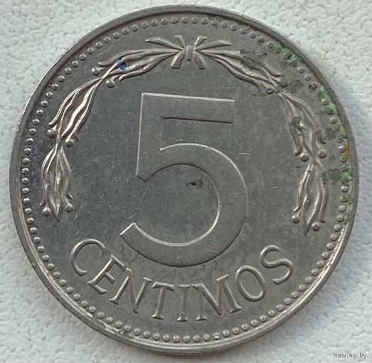 Венесуэла 5 сентимо 1983 г.