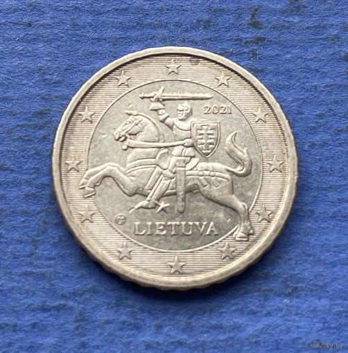 Литва 10 евроцентов 2021