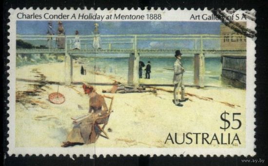 Австралия - 1984 [Mi. 869] Гашеная (AU20)