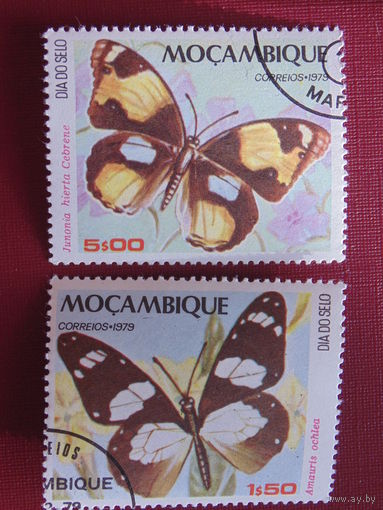 Мозамбик  1979 г. Бабочки.