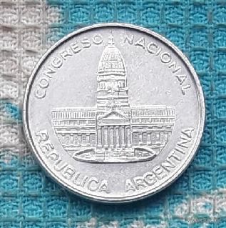 Аргентина 1 песо 1984 года, UNC