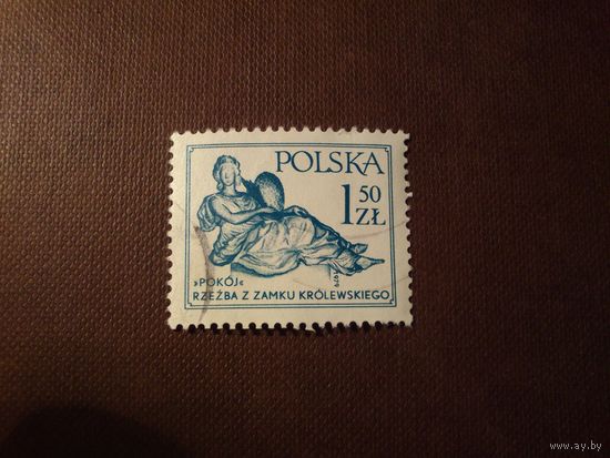 Польша 1979 г.Работа скульптура Андре ле Бруна.