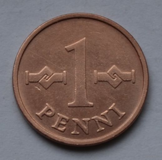 Финляндия, 1 пенни 1963 г.
