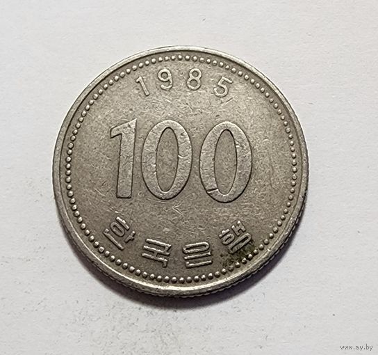Южная Корея 100 вон, 1985