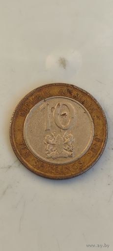 Кения 10 шиллинг 2010