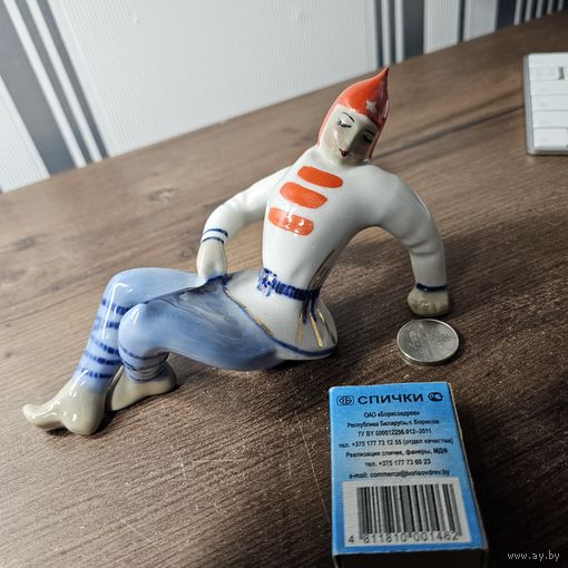 Старт с 1 Рубля !!! Статуэтка СССР раненый КРАСНОАРМЕЕЦ солдат КОРОСТЕНЬ Редкость! агитация