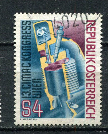 Австрия - 1979 - Конгресс CIMAC - [Mi. 1609] - полная серия - 1 марка. Гашеная.  (Лот 9HH)-T41P13