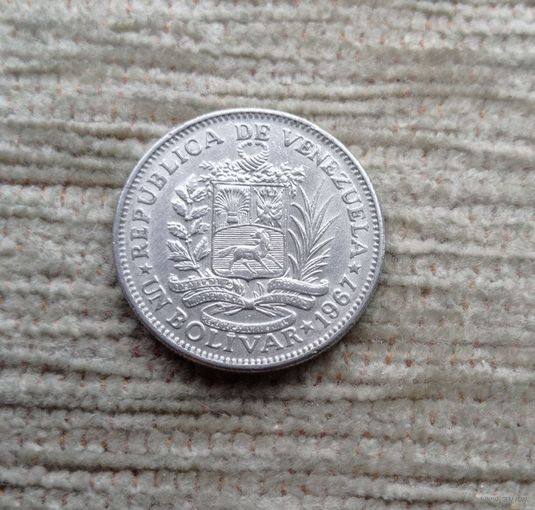 Werty71 Венесуэла 1 боливар 1967