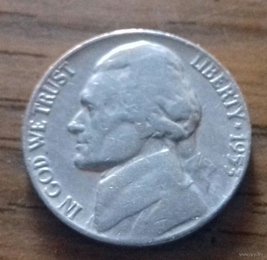 5 центов, США 1953 г.