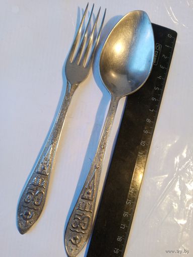 Вилка и ложка 50 лет СССР