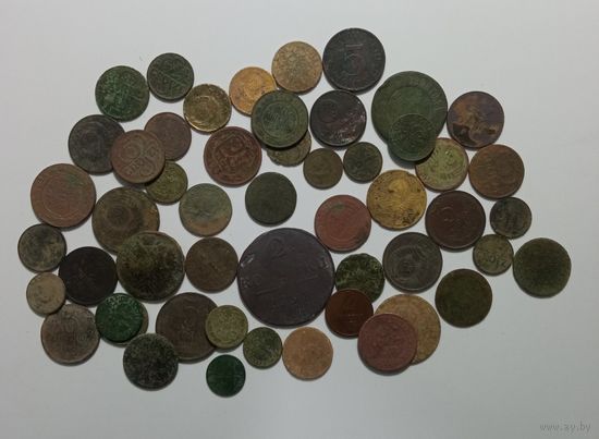 Лот монет ри и ссср