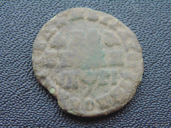 Копейка Петра I 1713 г.