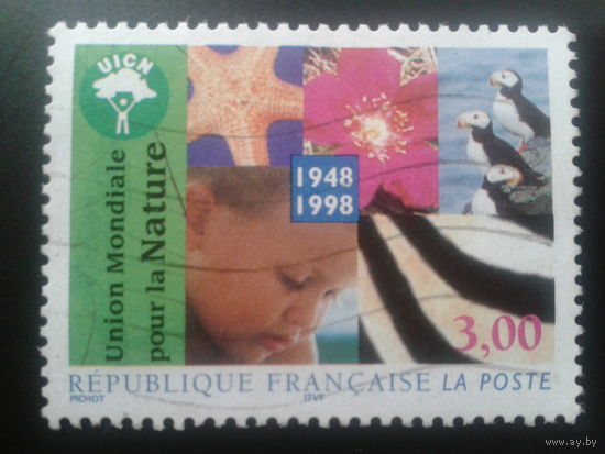 Франция 1998 эмблема IUCN