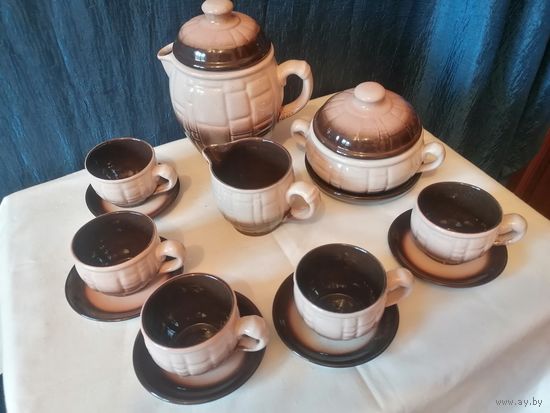 Кофейный сервиз керамика СССР