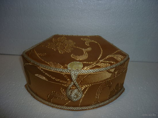 Винтажная Шкатулка Гобелен