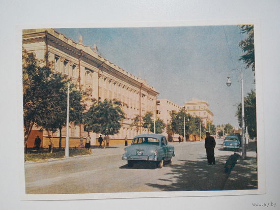 Белгород. улица Красина. фото Сизова О. ГФК. 1964 год. Чистая #0050-V1P25