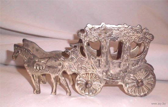 Салфетница Лошади Карета