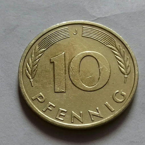 10 пфеннигов, Германия 1988 J