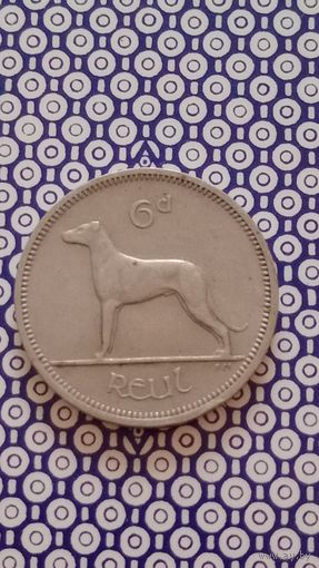 Ирландия 6 пенсов 1964