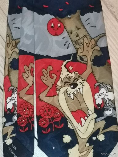 Винтажный, коллекционный галстук 1994 года, WARNER BROS.