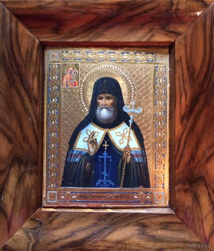 Святой Митрофан Воронежский Чудотворец. Москва, 19ый век.