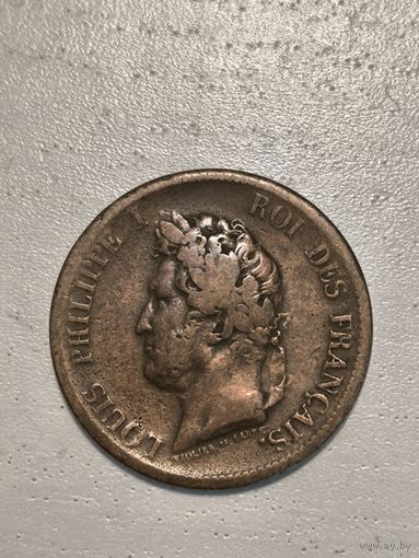 1841 5c colonie francais