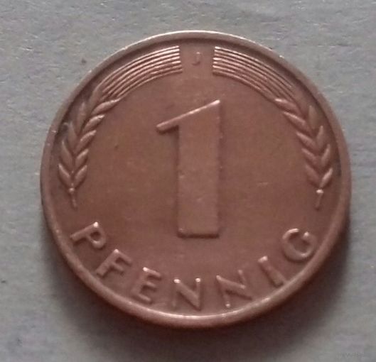 1 пфенниг, Германия 1950 J