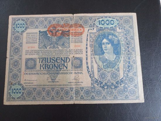 1000 крон 1902г ,Австрия