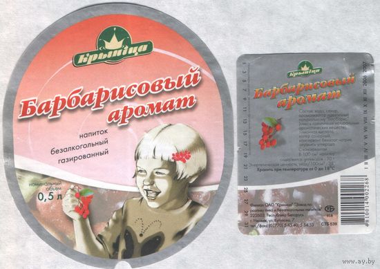 Этикетка напитка Несвиж - 16