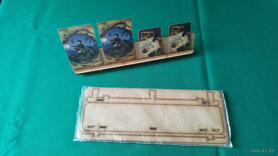 Подставки деревянные для настольных игр под карты и др.