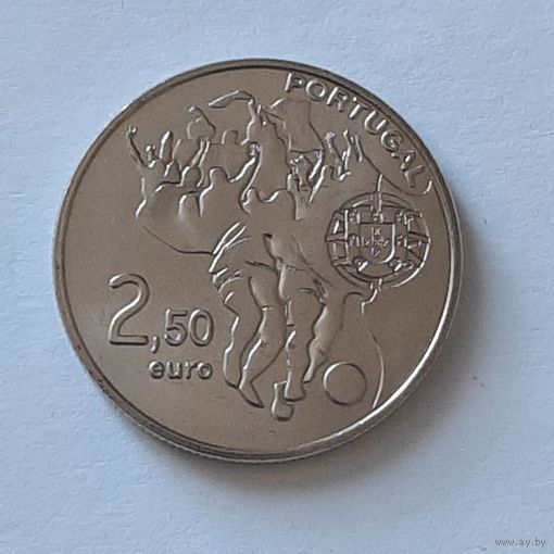 2010.  Португалия.  2.5 евро. XIX Чемпионат мира 2010. ЮАР.
