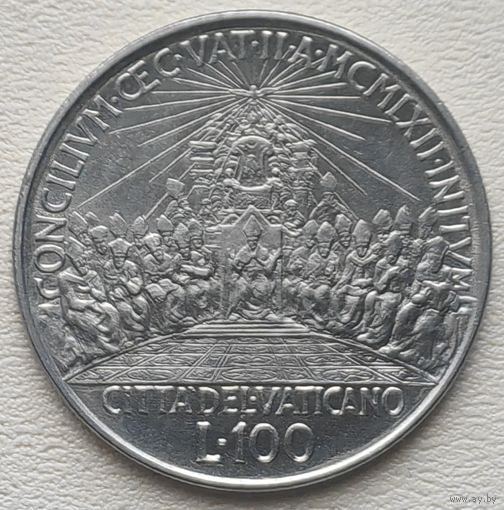Ватикан 100 лир 1962