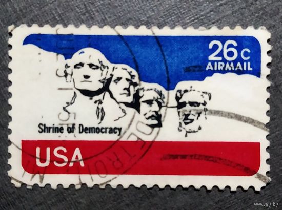 Марка США 1974 год Национальный мемориал