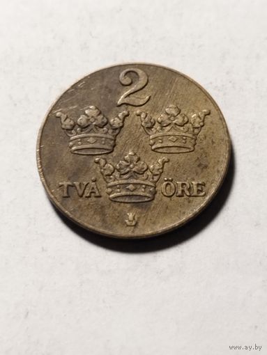 Швеция 2 оре 1938