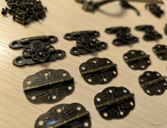 Фурнитура для шкатулок. С рубля